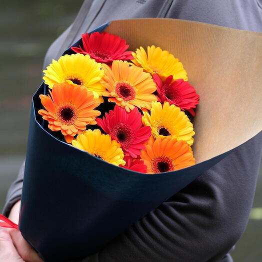 Букет из 11 гербер "Мосфильм"