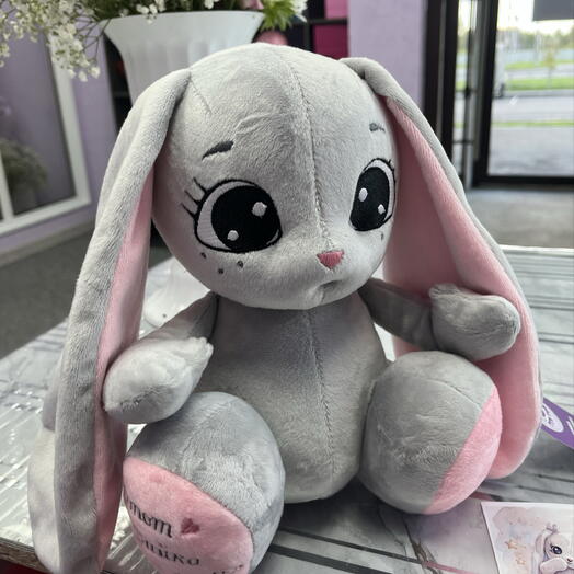 Мягкая игрушка зайка