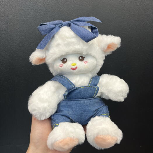 Мягкая игрушка брелок овечка