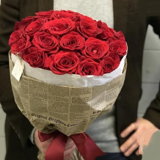 25 rosas en la elaboración