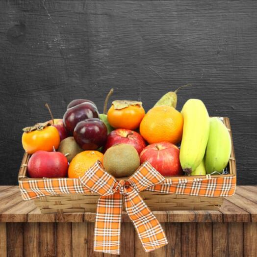 Продуктовый нподарочный набор из фруктов
