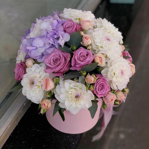Flowers in a box