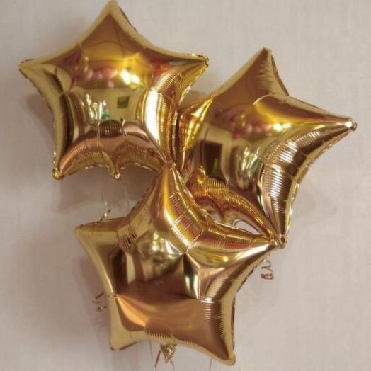 Tres estrellas (colores para elegir)