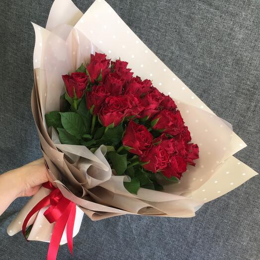 🌹🌹Букет из 25 кенийских роз