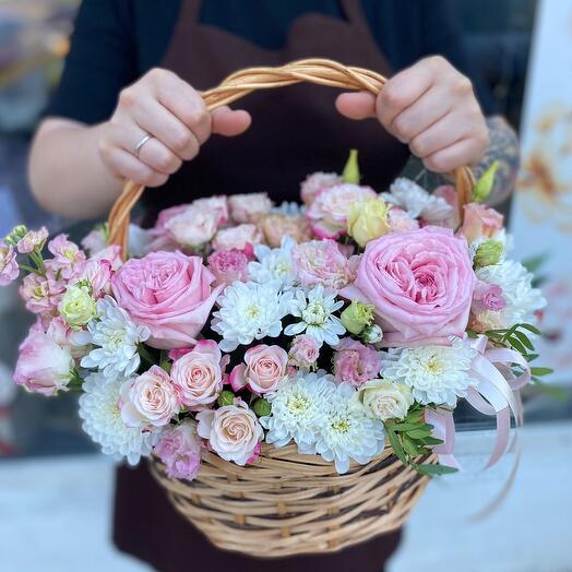 Cesta de flores