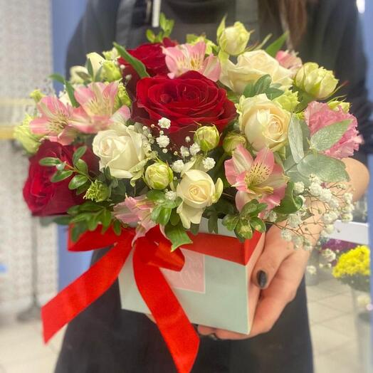 Flowers in a box