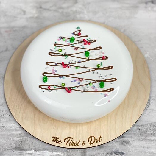 Торт на рождество (мусс)