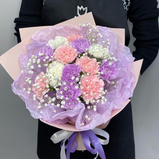 Букет из диантусов🌸💕