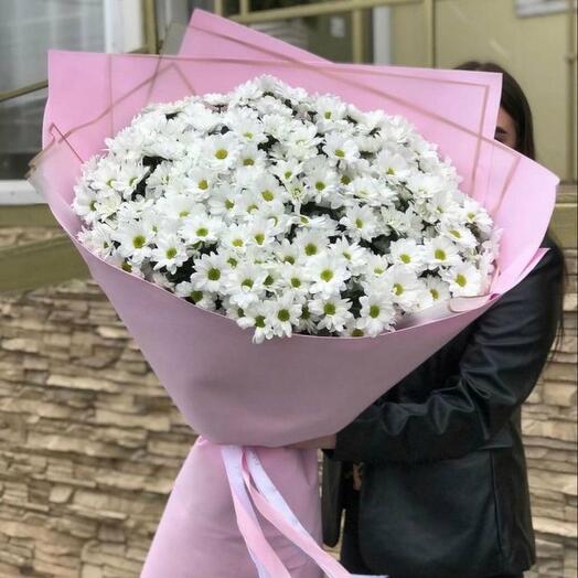 Букет гигант из ромашек