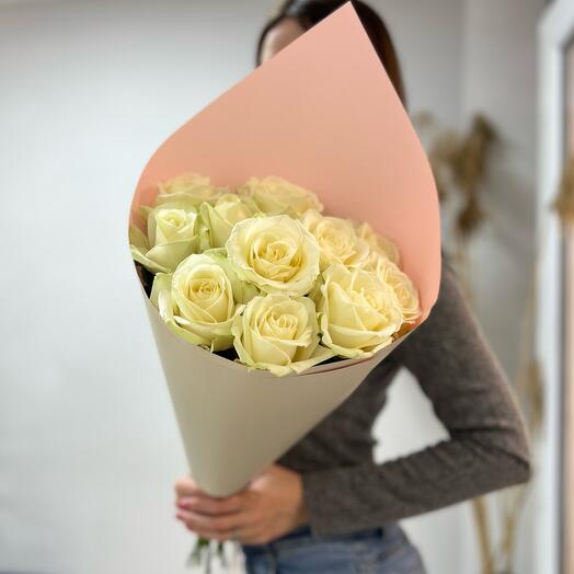 Rosas blancas Premium 11 piezas