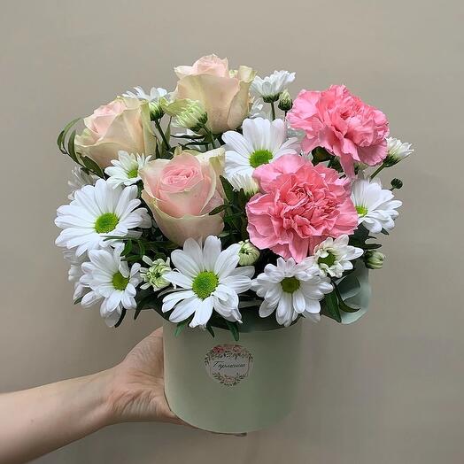 Композиция в коробке 🌸🌸🌸