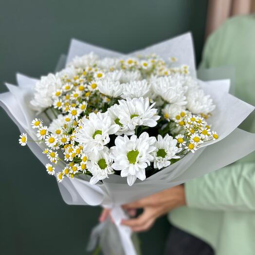 Букет Ромашковое поле