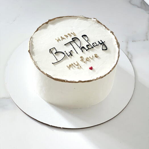 Мини торт Happy birthday my love