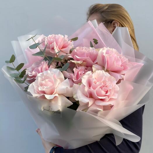 Meringue (7 French roses)