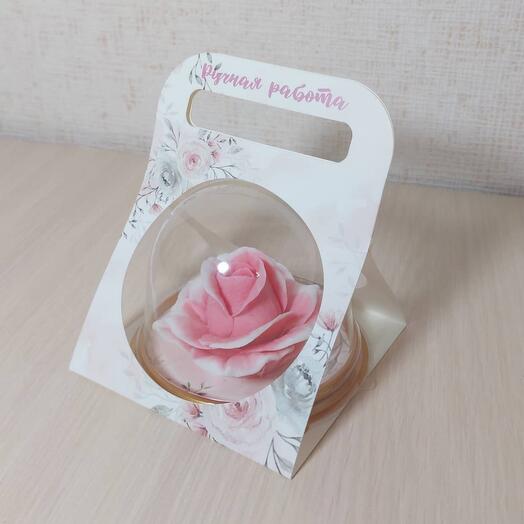 Роза из мыла