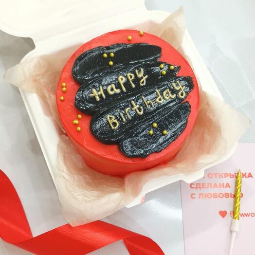 Happy Birthday Bento Cake