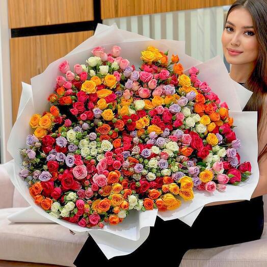 Кустовые розы