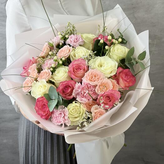 Ramo de rosas te Amo