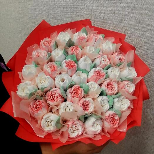 Ramo de flores de malvavisco L