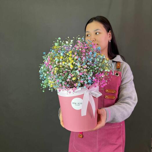 Гипсофила в коробке 🌹