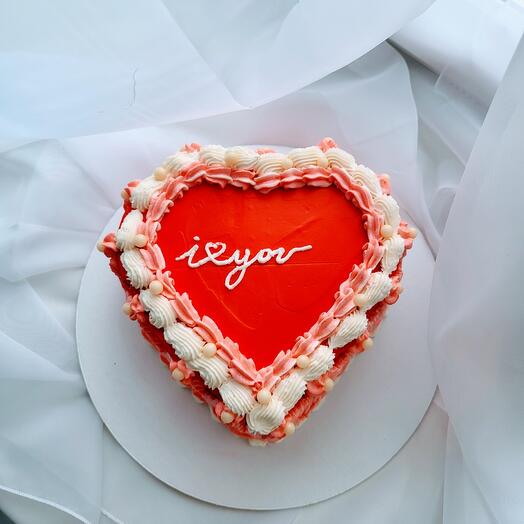 Торт  сердце
