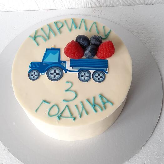 Торт мальчику на день рождения