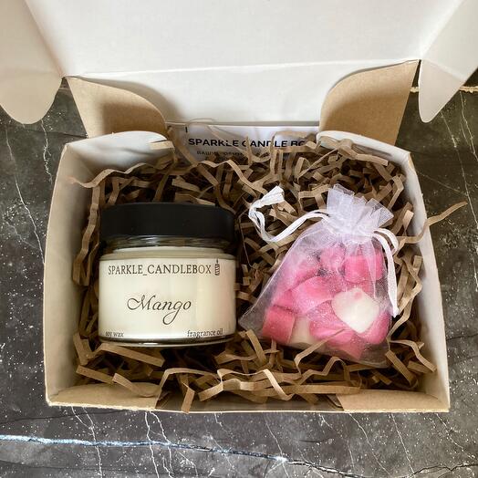 Соевая свеча с любимым ароматом ♥️ и аромасаше