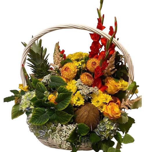 Basket of flowers