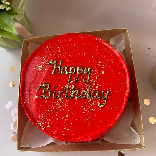Бенто торт « happy birthday