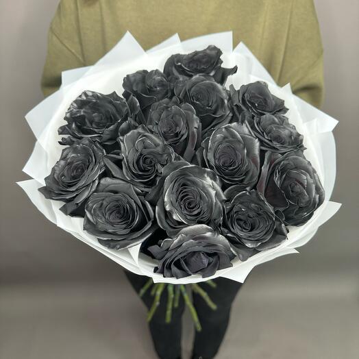 Черные розы 15 🖤