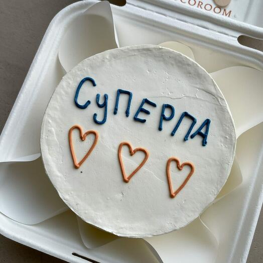 Бенто-торт «Суперпа»