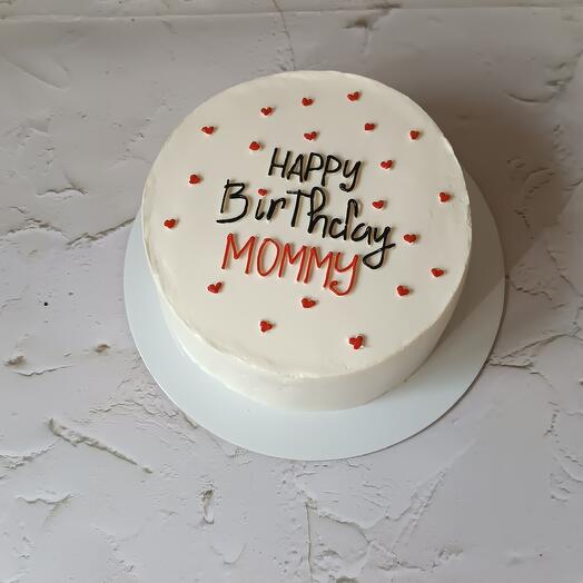 Бенто торт 1 кг happy birthday mommy