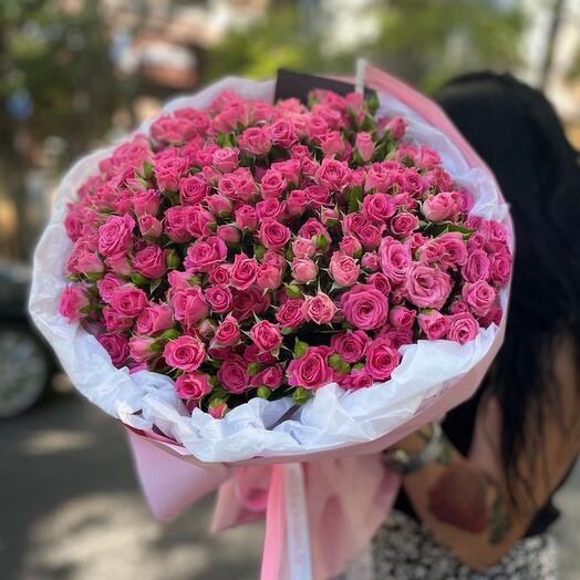 45 кустовых роз