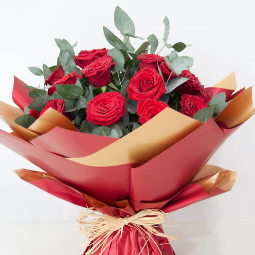 Classic Red Rose Bouquet 10 s