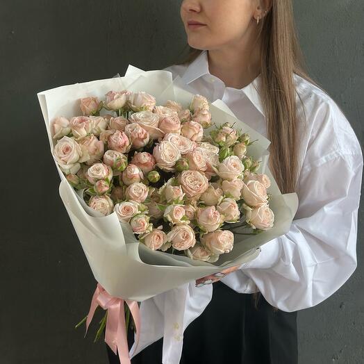Букет «Кремовый бомбастик»