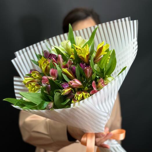 Bouquet of alstroemeria