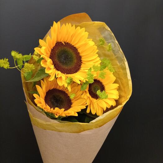 Букет " Улыбка солнца"