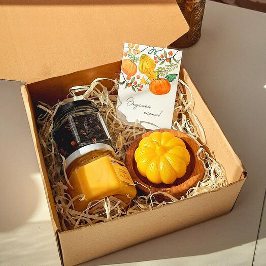 Подарочный набор "Вкусная осень" на день рождения для папы, девушке, для девочки, маме, подруге,учителю