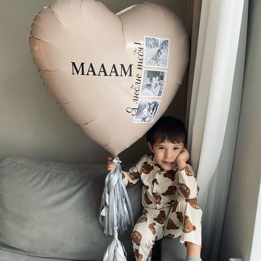 Шарик сердце маме