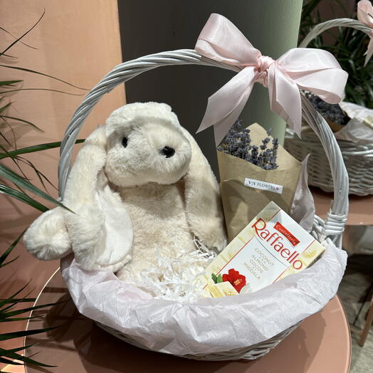White bunny set