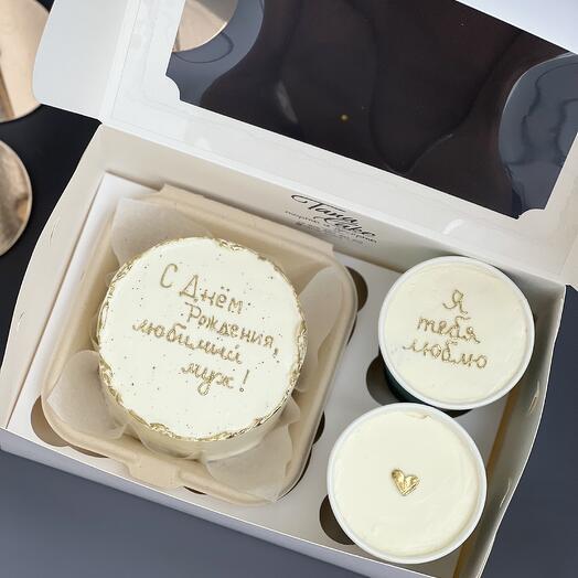 Набор бенто +2 cake to go, надпись можно изменить
