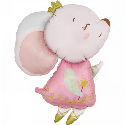 Шар гелий «Принцесса» фея, мышка. Helium balloon Princess fairy, mouse