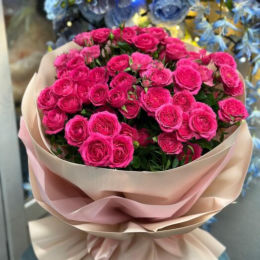 Букет из малиновой спрей