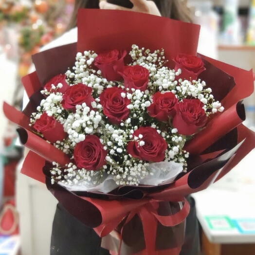 Classic red roses 20 pieces