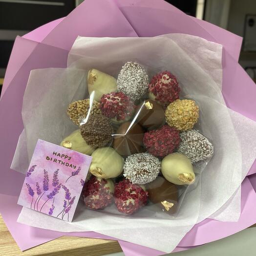 Букет из клубника в шоколаде