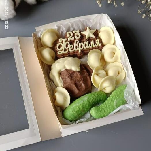 Набор шоколада на 23 февраля 4