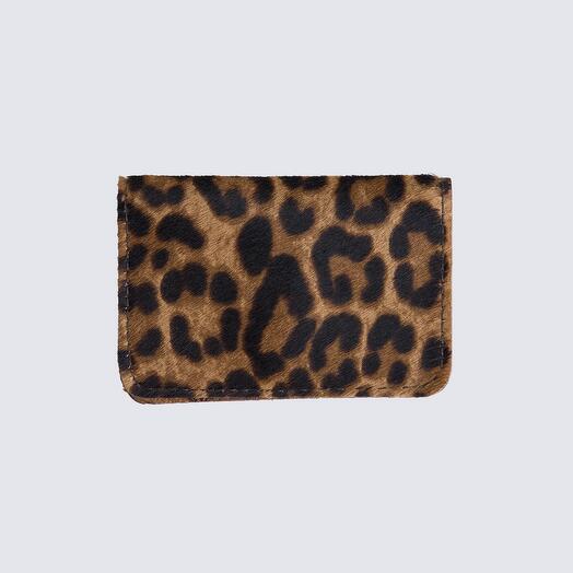 Картхолдер BOOK in leopard
