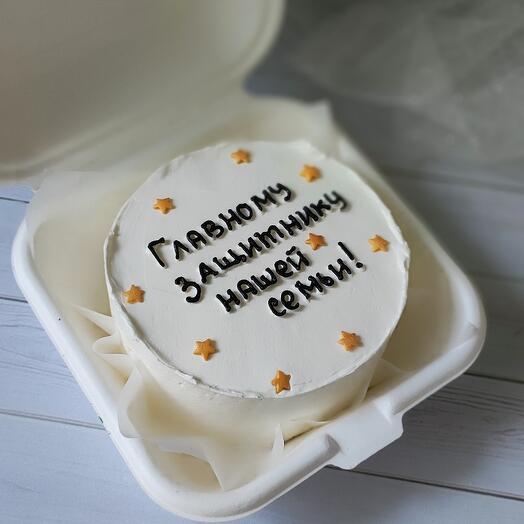 Бенто торт, день рождения , главному защитнику