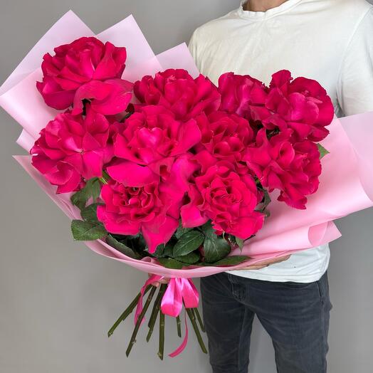 Шикарный букет из французских роз 😍