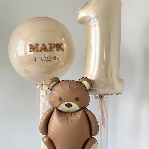 Шары на годик мальчику, девочки